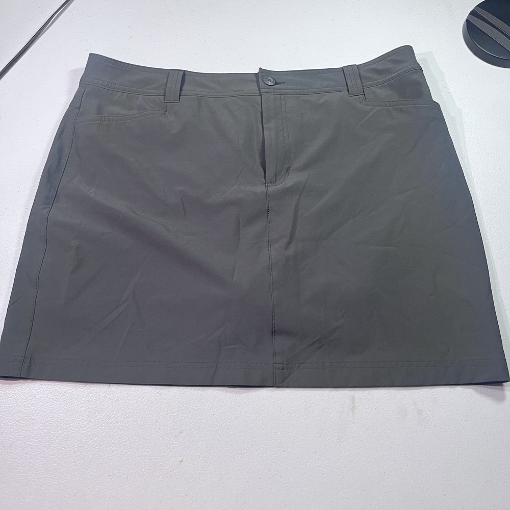 Eddie Bauer Women's Skirt Skort Size 14‎ Hiking Camping Quick Dry EUC
